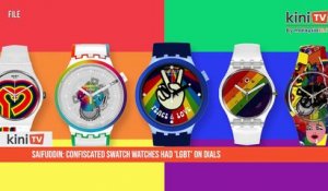 Le fabricant de montre suisse Swatch engage des poursuites contre la Malaisie pour la saisie de montres arborant les couleurs arc-en-ciel LGBTQ