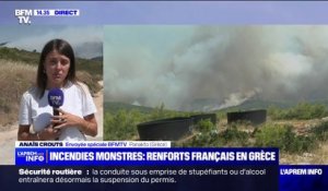Incendies en Grèce: la France envoie des Canadair et des pompiers en renfort