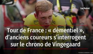 Tour de France : « démentiel », d’anciens coureurs s’interrogent sur le chrono de Vingegaard