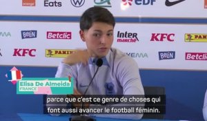 France - De Almeida sur la pub Orange : “On en a besoin, ça fait avancer le football féminin”
