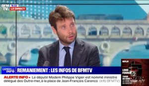 Remaniement: Philippe Vigier nommé ministre des Outre-mer, Sabrina Agresti-Roubache arrive au ministère de la Ville (info BFMTV)