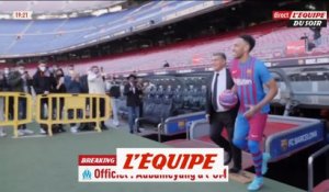 L'OM officialise l'arrivée d'Aubameyang - Foot - L1 - Transferts