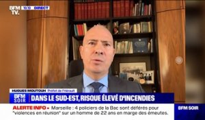 Incendies de forêt: "Il faut que le comportement des gens change", affirme Hugues Moutouh, préfet de l'Hérault