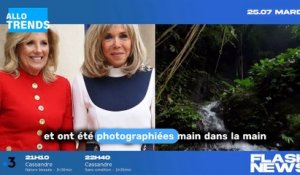 Brigitte Macron et Jill Biden complices à l'Elysée : la première dame américaine ose un style plus audacieux !