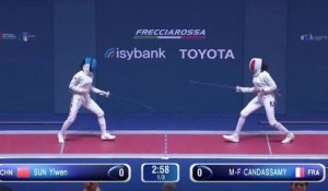 Le replay de la demi-finale d'épée dames - Escrime - Championnats du monde