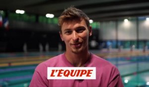 Maxime Grousset, l'interview « Tu préfères... » - Natation - Mondiaux (H)