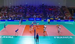 Le replay du 1er set de France - Vietnam - Volley - Challenger Cup