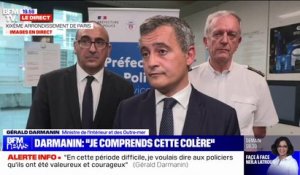 Gérald Darmanin: "Moins de 5% des policiers soit sont en arrêt maladie soit ont refusé d'aller au travail"