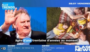 OK. "Un témoignage explosif accable Gérard Depardieu, accusé d'agression sexuelle pour la première fois !"