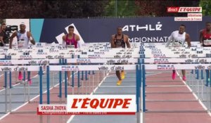 Zhoya conserve son titre du 110m haies - Athlétisme - Championnat de France