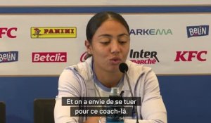 Bleues - Bacha encense H. Renard : "On a envie de se tuer pour ce coach-là"