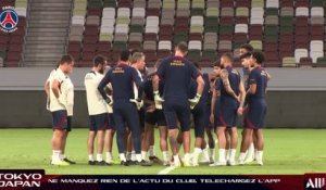 Replay :  Paris Saint-Germain training session live from Tokyo