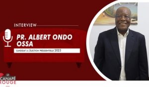[#LeCanapéRouge] Spécial Présidentielle, Pr. Albert Ondo Ossa