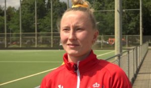 Euro féminin de hockey: les 18 Red Panthers pour Mönchengladbach, interview Charlotte Englebert