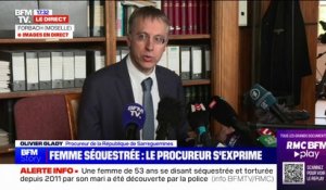 Femme séquestrée: "Le mari rapporte que sa femme est malade depuis une longue période" explique Olivier Glady, procureur de Sarreguemines