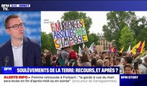 Dissolution des Soulèvements de la Terre: "J'ai été assez surpris de l'imprécision des attaques du ministère de l'Intérieur", indique Antoine Léaument (LFI)