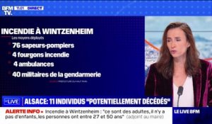 Incendie en Alsace: 11 personnes "potentiellement décédées" selon la préfecture