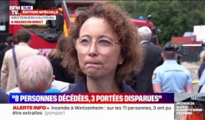 Incendie dans un gîte à Wintzenheim: "L'origine serait probablement un feu qui a couvé" selon Nathalie Kielwasser, la vice-procureure de Colmar