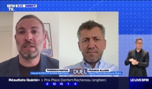 Le duel entre Thomas Portes, député Nupes-LFI et Franck Allisio, député RN