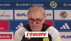 Laurent Blanc : « On n'avait pas prévu de perdre des joueurs » - Foot - OL