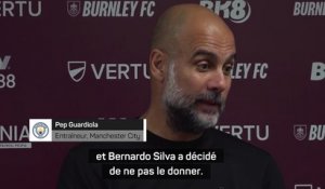 Guardiola explique sa discussion avec Haaland à la mi-temps