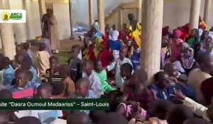 Saint-Louis : Anta Babacar Ngom en visite au daara Oumoul Madaariss