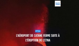 Étna : l'aéroport de Catane fermé