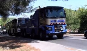 Accident de bus à Martigues