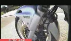 Sécurité en moto : Le freinage ABS Honda en action