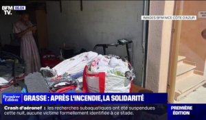 Après l'incendie mortel à Grasse, la solidarité s'organise auprès des rescapés