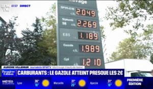 Augmentation des prix des carburants: le gazole atteint presque les 2 euros en région parisienne