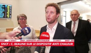 SNCF : Clément Beaune sur le dispositif canicule