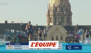 Le résumé du relais mixte - Triathlon - Test Event - Paris