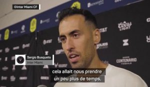 Inter Miami - Busquets : "Un titre qui va nous remplir de confiance, d'ambition"