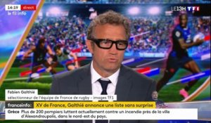 Découvrez la liste des Bleus sélectionnés par Fabien Galthié pour la Coupe du monde de rugby qui se tiendra du 8 septembre au 28 octobre - VIDEO