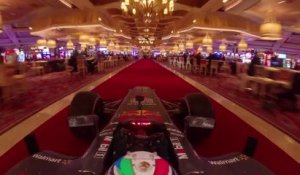 Formule 1 - Une F1 Red Bull fait le show à Las Vegas !
