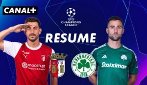 Le résumé de Sporting Braga / Panathinaïkos - Ligue des Champions 2023-24 (barrages)