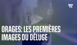Orages: les premières images du déluge en Vendée et dans l'Aisne