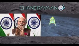 L'Inde réussit à poser sa fusée Chandrayaan-3 sur la Lune