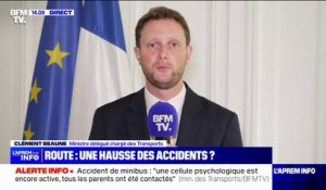 Accident dans le Lot-et-Garonne: Clément Beaune indique qu'une "cellule psychologique est active"