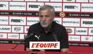 Genesio à propos des besoins du Stade Rennais : « Peut-être un milieu en plus » - Foot - L1 - Rennes