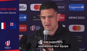 Nouvelle-Zélande - Taylor voit à quel point la France aime le rugby
