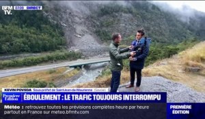 En Savoie, "d'autres éboulements pourraient se produire", selon le sous-préfet de Saint-Jean-de-Maurienne