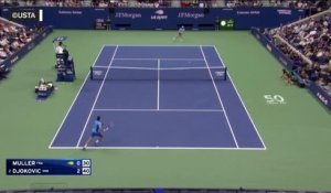 US Open - Djokovic sans pitié pour Müller