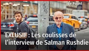 Exclusif : les coulisses de l'interview de Salman Rushdie
