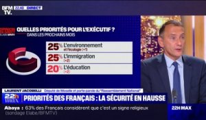 Rencontre avec Emmanuel Macron: "La demande numéro 1, c'est un référendum sur la question migratoire" explique Laurent Jacobelli dans Face à 22H Max