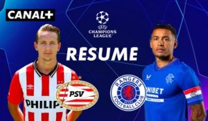Le résumé de PSV Eindhoven / Glasgow Rangers - Ligue des Champions 2023-24 (barrage retour)