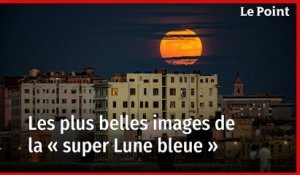 Les plus belles images de la « super Lune bleue »