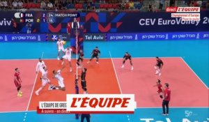 La France enchaîne contre le Portugal - Volley - Euro (H)