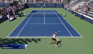 Lys - Bronzetti - Les temps forts du match - US Open